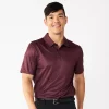 Men's Tek Gear® Slim-Fit Gradient Polo -Tek Gear Shop 5642123 Motion Dots Burgundy