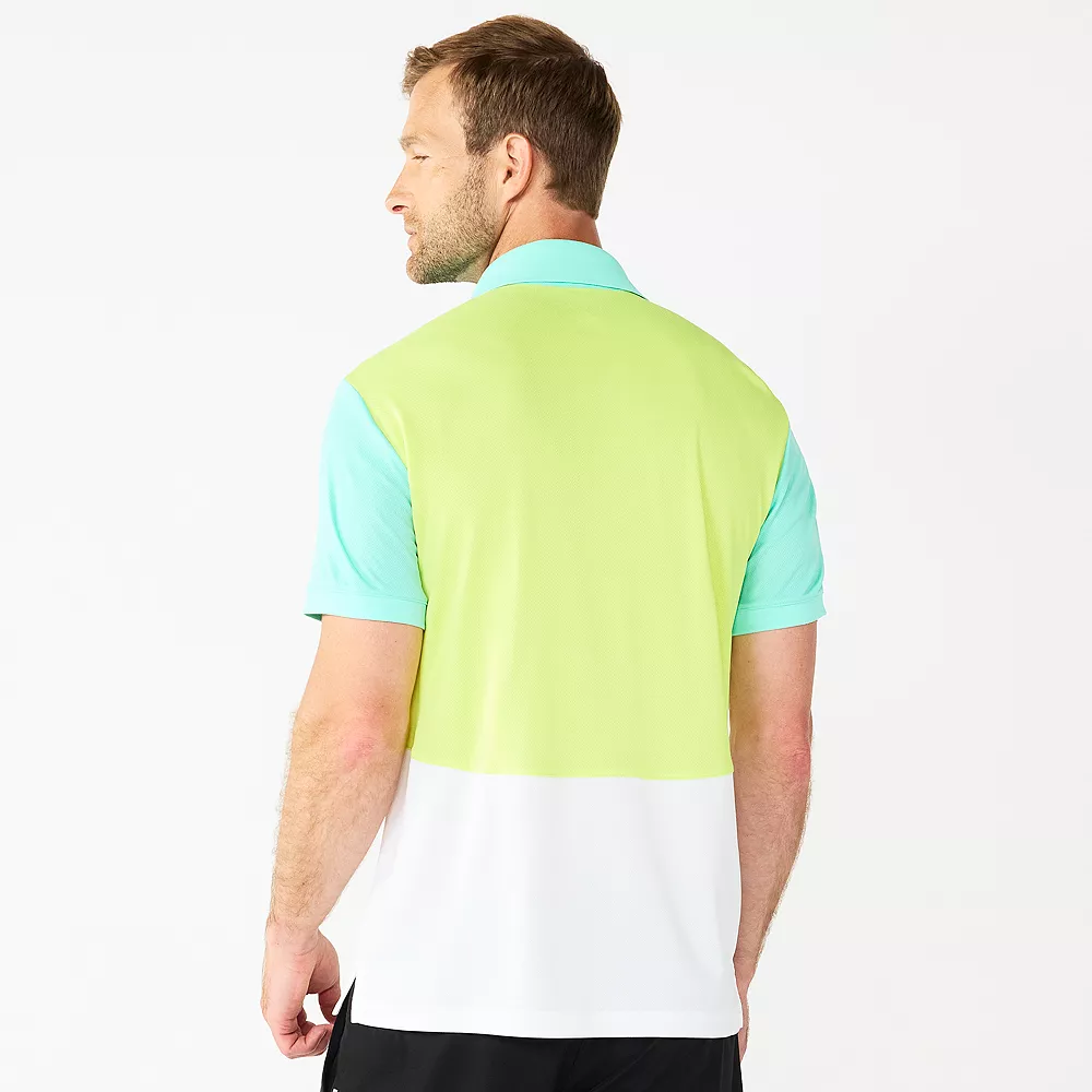 Men's Tek Gear® Colorblock Polo 5 Men's Tek Gear® Colorblock Polo - Image 3