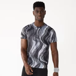 Men's Tek Gear® Mesh Back Performance Tee -Tek Gear Shop 5662643 Gray Waves