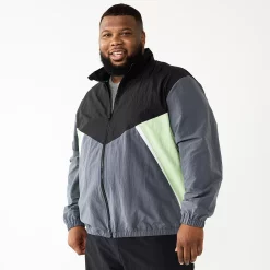Big & Tall Tek Gear® Warm-Up Jacket 7 Big & Tall Tek Gear® Warm-Up Jacket -Tek Gear Shop 5669563 Mint Grey Black