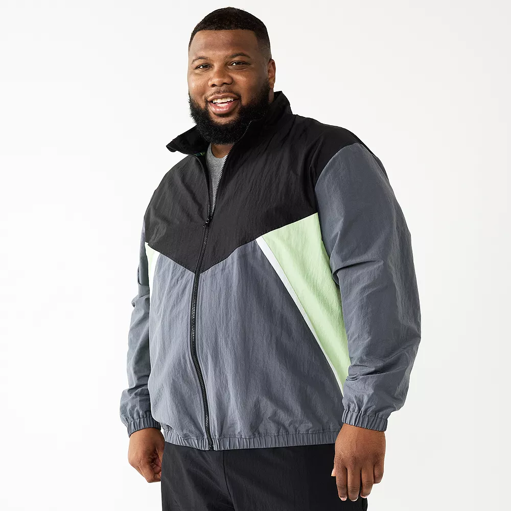 Big & Tall Tek Gear® Warm-Up Jacket 5 Big & Tall Tek Gear® Warm-Up Jacket - Image 3