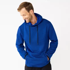 Men's Tek Gear® Performance Fleece Hoodie 12 Men's Tek Gear® Performance Fleece Hoodie -Tek Gear Shop 5677056 Blue Black