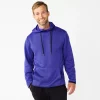 Men's Tek Gear® Performance Fleece Hoodie -Tek Gear Shop 5677056 Purple Black