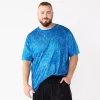 Big & Tall Tek Gear® Printed Dry Tek Tee -Tek Gear Shop 5705369