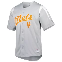 Men's Stitches Gray New York Mets Chase Jersey 7 Men's Stitches Gray New York Mets Chase Jersey -Tek Gear Shop 6027089 ALT2