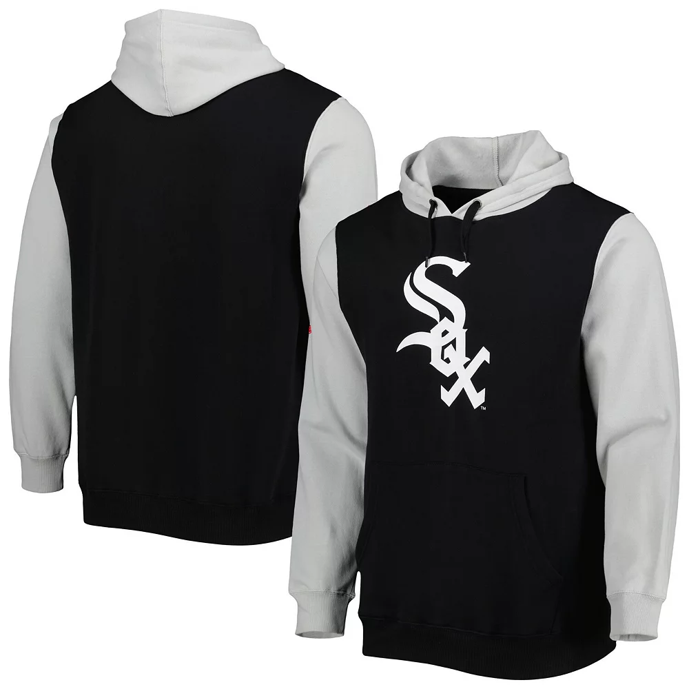 Men's Stitches Black/Gray Chicago White Sox Team Pullover Hoodie 4 Men's Stitches Black/Gray Chicago White Sox Team Pullover Hoodie - Image 2