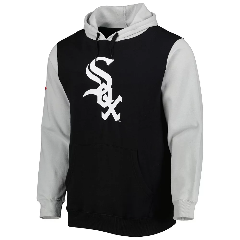 Men's Stitches Black/Gray Chicago White Sox Team Pullover Hoodie 5 Men's Stitches Black/Gray Chicago White Sox Team Pullover Hoodie - Image 3