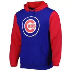 Men's Stitches Royal/Red Chicago Cubs Team Pullover Hoodie -Tek Gear Shop 6080527 ALT2
