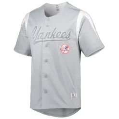 Men's Stitches Gray New York Yankees Chase Jersey 7 Men's Stitches Gray New York Yankees Chase Jersey -Tek Gear Shop 6113479 ALT2