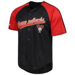 Men's Stitches Red Arizona Diamondbacks Team Button-Down Raglan Replica Jersey 7 Men's Stitches Red Arizona Diamondbacks Team Button-Down Raglan Replica Jersey -Tek Gear Shop 6164434 ALT2